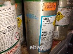 Medical Oxygen Tanks (Lot Of 11)