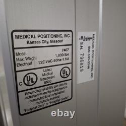 Medical Positioning, Inc. 7407 Ultrasound Table