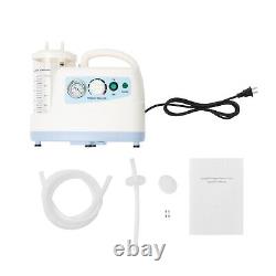 Medical Vacuum Phlegm Portable Quiet Suction Unit Aspirator Machine 110V 60Hz