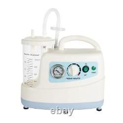 Medical Vacuum Phlegm Portable Quiet Suction Unit Aspirator Machine 110V 60Hz