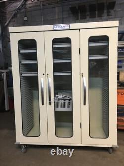 MedstorMAX by Harloff Triple Column Medical Equipment Storage Cabinet