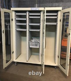 MedstorMAX by Harloff Triple Column Medical Equipment Storage Cabinet