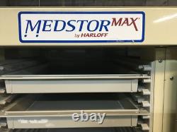 MedstorMAX by Harloff Triple Column Medical Equipment Storage Cabinet