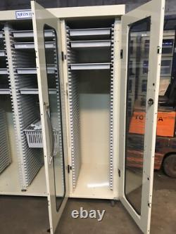 MedstorMAX by Harloff Triple Column Medical Equipment Storage Cabinet