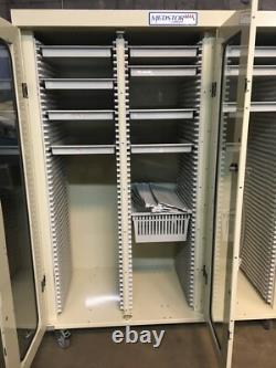 MedstorMAX by Harloff Triple Column Medical Equipment Storage Cabinet