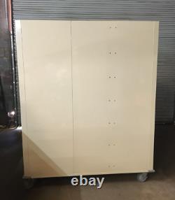 MedstorMAX by Harloff Triple Column Medical Equipment Storage Cabinet