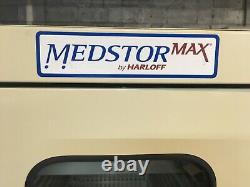 MedstorMAX by Harloff Triple Column Medical Equipment Storage Cabinet, Key Lock