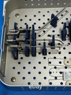 Medtronic Fusion ENT Navigation Instrument Set+ Sterilization Tray Missing Piece