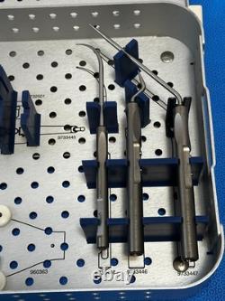Medtronic Fusion ENT Navigation Instrument Set+ Sterilization Tray Missing Piece Medtronic Fusion ENT Navigation Instrument Set+ Sterilization Tray Missing Piece