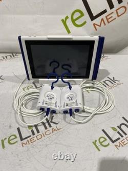 Medtronic INVOS 7100 Regional Oximeter System With Monitor with 2 Preamplifiers