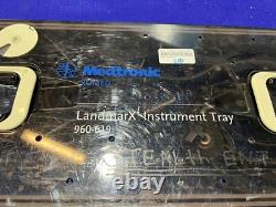 Medtronic Xomed 960-619 LandmarX Surgical Navigation Instrument Tray ENT 2 TRAYS