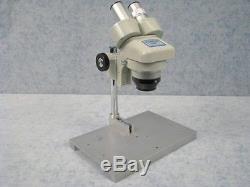 Meiji EMF Microscope with Heavy Base and Stand