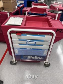 Metro Lifeline Medical Crash Cart Model LEC 51 Metro Lifeline Medical Crash Cart Model LEC 51