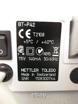 Mettler Toledo BT-P42 Wireless Printer for Analytical Equipment Bluetooth 120VAC