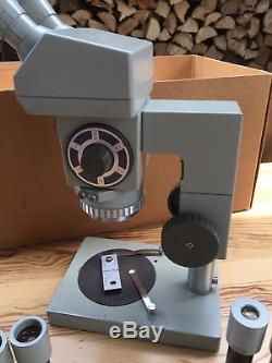 Mikroskop Carl Zeiss Jena Stereo Technival Stereomikroskop Made in DDR