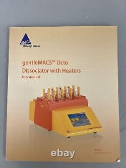 Miltenyi Biotec gentleMACS Octo Dissociator Plus 6 Heaters 130-096-427