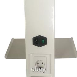 Mobile Dental Trolley Cart Built-in Socket Medical Trolley Equipment Three Layer