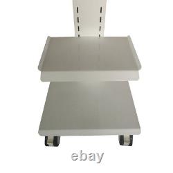 Mobile Dental Trolley Cart Built-inSocket Medical Trolley Equipment withFoot Brake