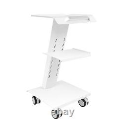 Mobile Dental Trolley Cart Built-inSocket Medical Trolley Equipment withFoot Brake