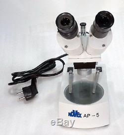 NOVEX AP-5 Stereomikroskop Stereolupe Stemi Präparierlupe / Vergrößerung 20x