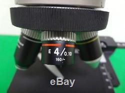 Nikon Alphaphot 2 YS2 Binocular Microscope with 2 Eyepiece & 4 Objective Lab