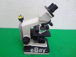 Nikon Alphaphot 2 YS2 Binocular Microscope with 2 Eyepiece & 4 Objective Lab
