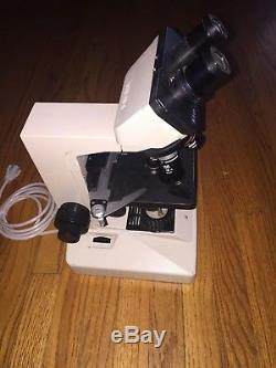 Nikon Alphaphot YS2T Specimen Microscope with Eyepieces 4 Objectives and Condenser