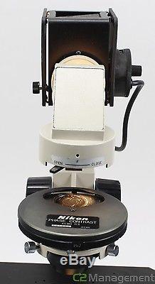 Nikon Diaphot TMD Inverted Phase Contrast Microscope
