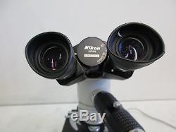 Nikon Labophot Microscope with 5 Objectives