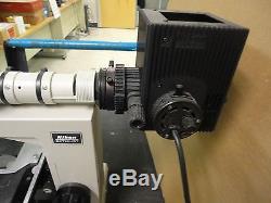 Nikon Optiphot Trinocular Microscope