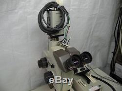 Nikon SMZ-U Zoom 110 Stereozoom Microscope with Light Source, Camera + Objective