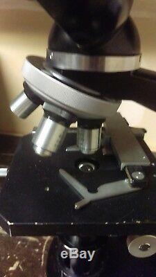 Nikon s type microscope with transformer