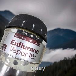 North American Drager Enflurane Vaporizer 19.1 Animal Anesthesia