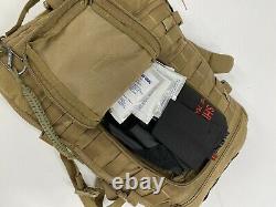 North American Rescue NAR 4 Combat Medical Equipment Bag Stocked Coyote Brown