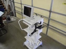 OLYMPUS TC-C2 COMPACT TROLLEY With SONY LMD-1420MD MEDICAL MONITOR & TRIPPLITE PDU