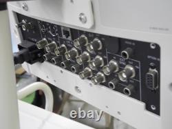 OLYMPUS TC-C2 COMPACT TROLLEY With SONY LMD-1420MD MEDICAL MONITOR & TRIPPLITE PDU