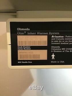 Ohmeda Ohio 3300 Infant Warmer System, Medical, Healthcare, Hospital Equipment