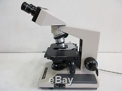 Olympus BH-2 Microscope with Three Objectives