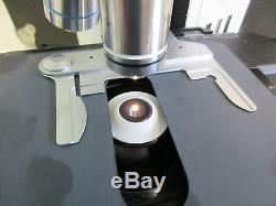 Olympus BX40 Microscope with Three Objectives and Carry Case