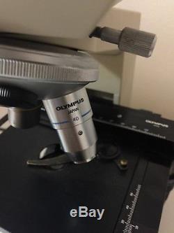 Olympus CH-2 CHT Binocular Microscope 4x 10x 40x Objectives