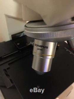 Olympus CH-2 CHT Binocular Microscope 4x 10x 40x Objectives