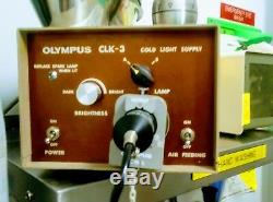 Olympus CLK-3 Cold Light Supply, Medical, Healthcare, Endoscopy Equipment