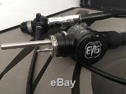 Olympus CYF Type 200 Flexible Fiber Cystoscope EVIS Endoscope Case tested