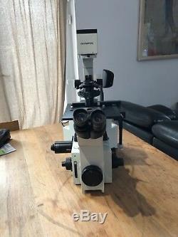 Olympus IX70 Inverted System Microscope S8F