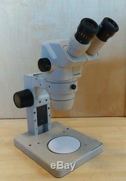 Olympus Microscope SZ40 Stereozoom with Stand