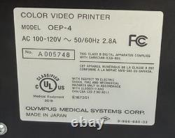 Olympus OEP-4 HDTV Color Video Printer Medical Imaging Unit MADE IN JAPAN