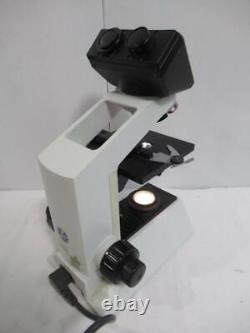 Olympus Optical Microscope CH20 Black White with Lens Medical Lab Equipment