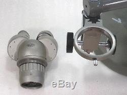 Olympus Stereomikroskop Stereolupe VT-II Stemi / Vergr. 10x + 20x / Boom Stand