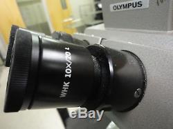 Olympus Vanox Trinocular Microscope