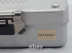 Ophthalmic Cataract Surgery Instrument Set 12 Piece with Aesculap Sterilization